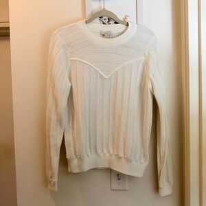 Joie White Knit Sweater